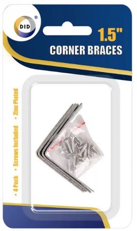 1.5" Corner Braces
