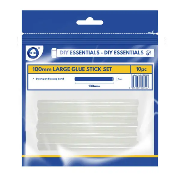 10pc 100mm Large Glue Stick Set