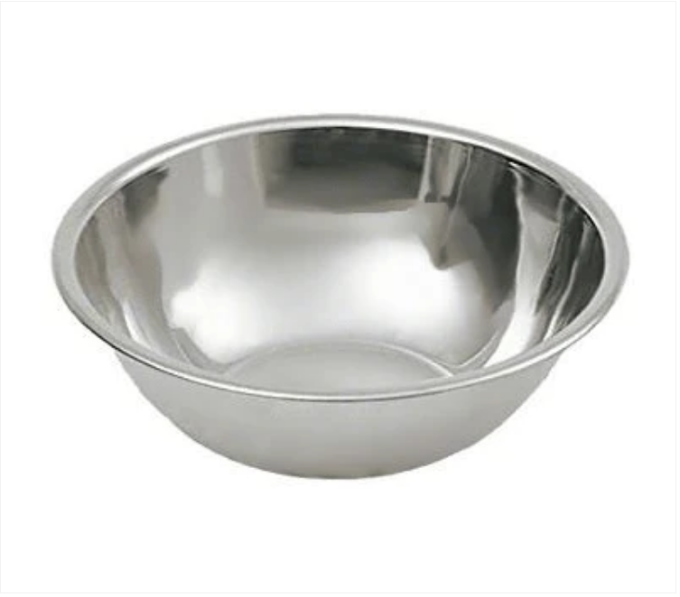 1 Pc Small Stainless Steel Catering Washing Bowl Pet Bowl 18cm