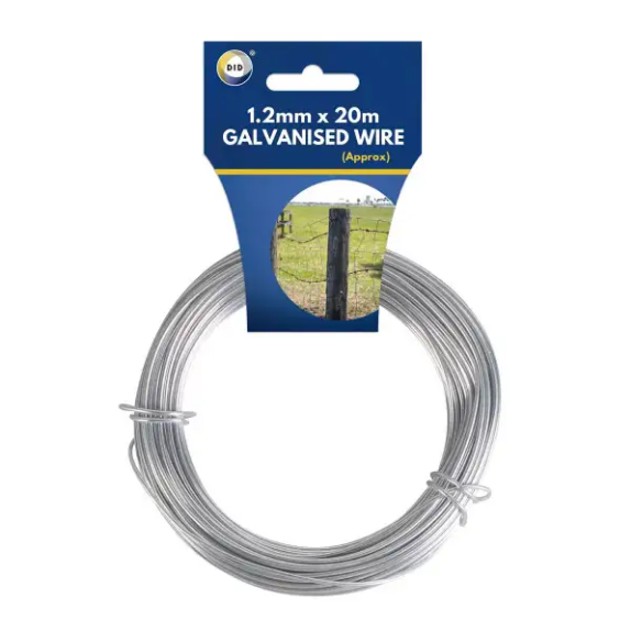 20m x 1.2mm Galvanised Wire