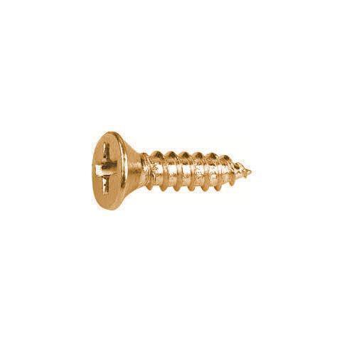 3.5 x 25 Pozi c/sk Chipboard Screws Yellow Diy