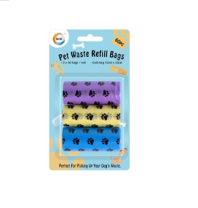 3 x 20pc Pet Waste Refill Bags