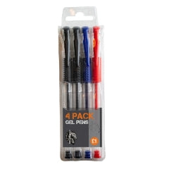 4pk Gel Pens