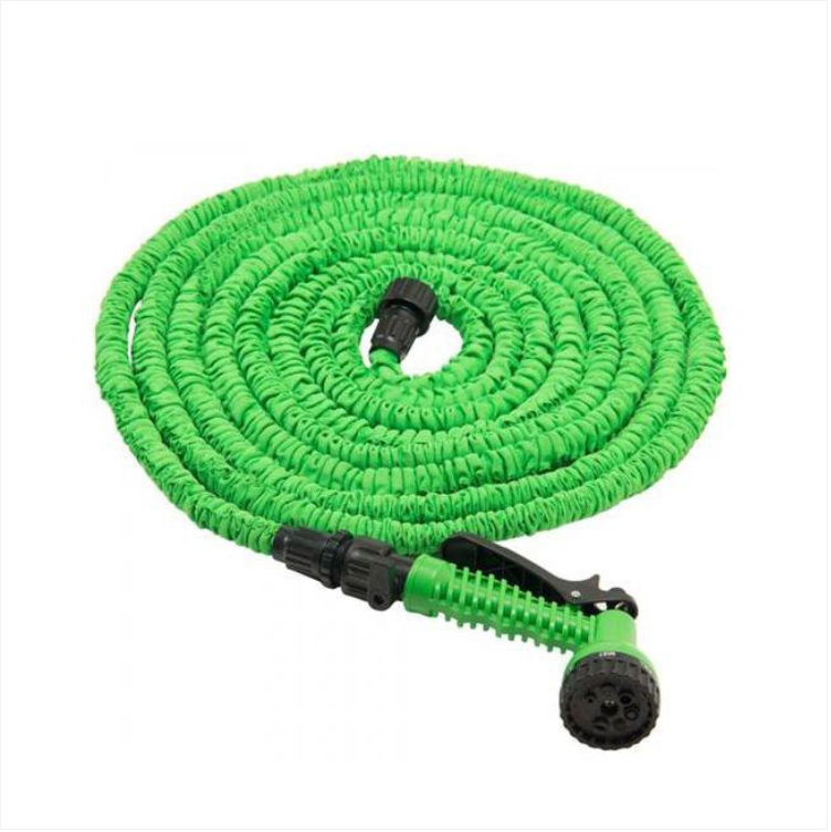 50ft Magic Hose Pipe Expanding Expandable Flexible Garden Car Spray Gun