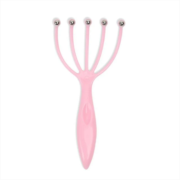 5 Claw Scalp Head Massager 18 cm Assorted Colours