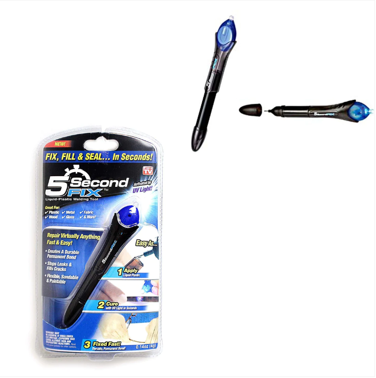 5 Second Fix Light fix Liquid Plastic Welding Compound Glue Repair Pen Tool Diy