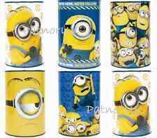 6 Assorted Styles Despicable Me 20L Mega Money Tin 285mm x 395mm