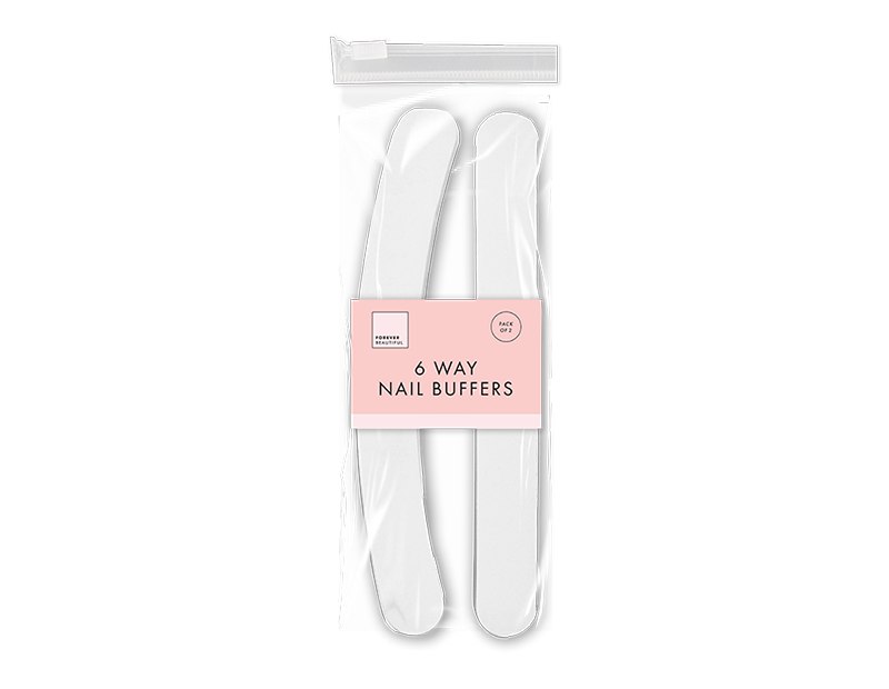 6 Way Nail Buffer 2pk