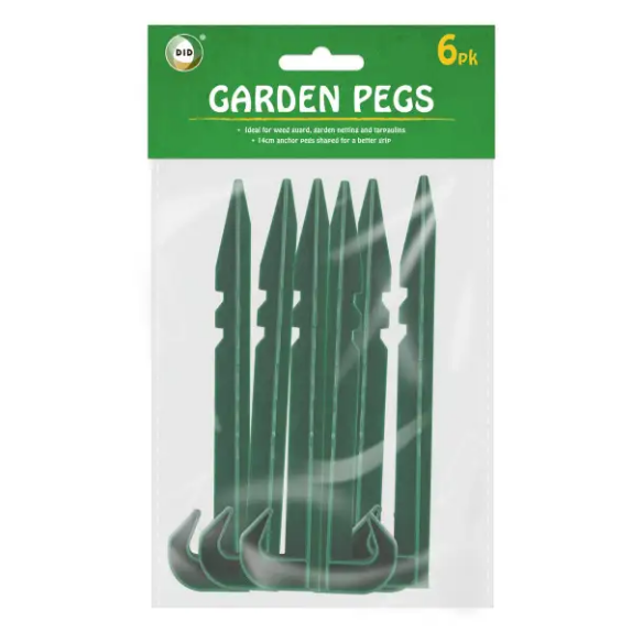 6pc Garden Pegs
