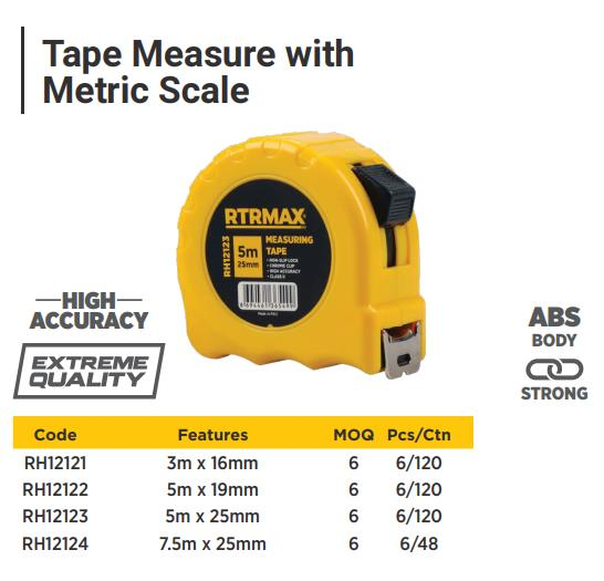 7.5m*25mm TAPE MEASURE