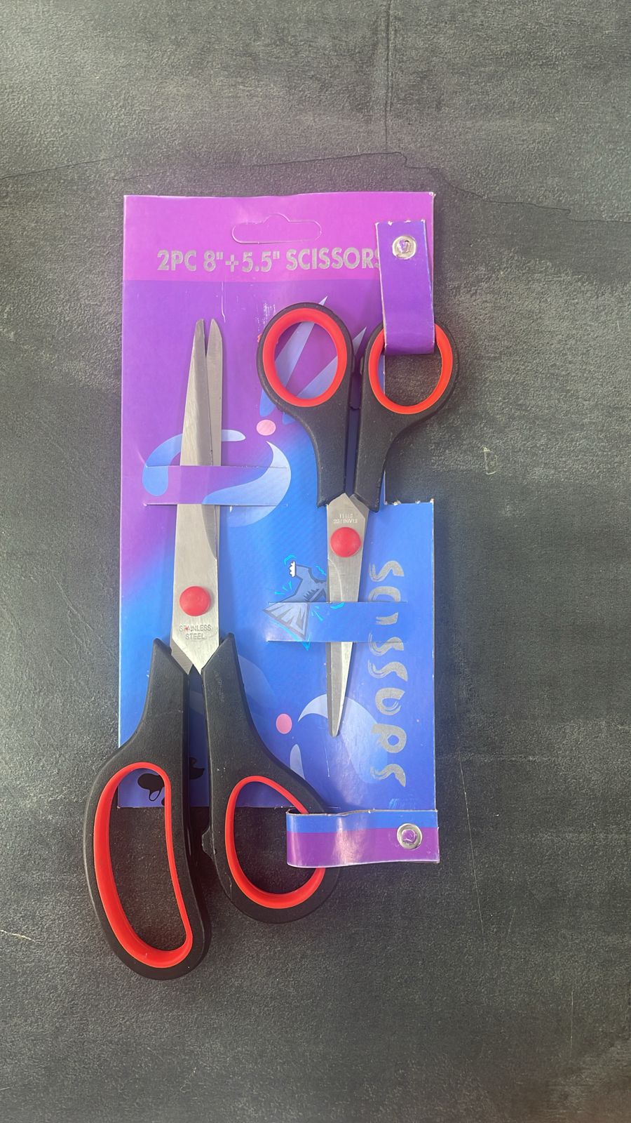 8" + 5.5" scissors 2pc