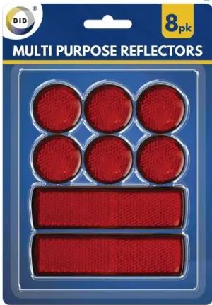 8pc Multi Purpose Reflectors