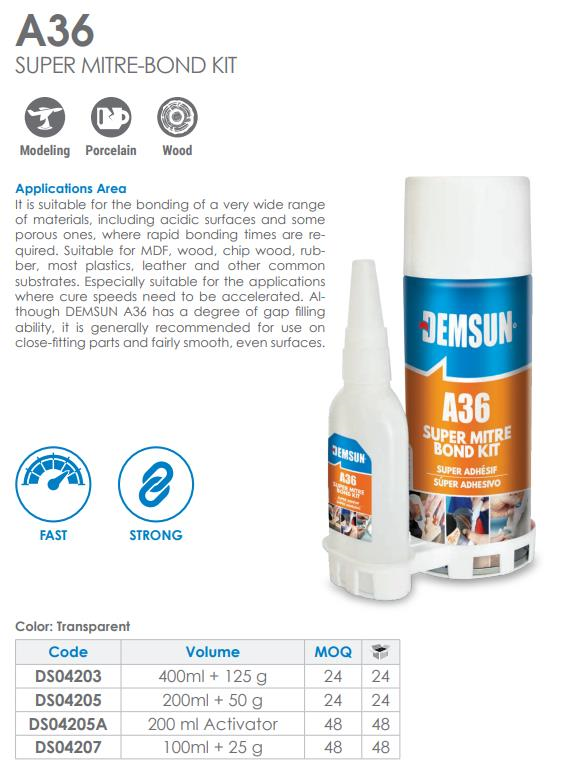 A36 MDF KIT (B25GR+100ML)