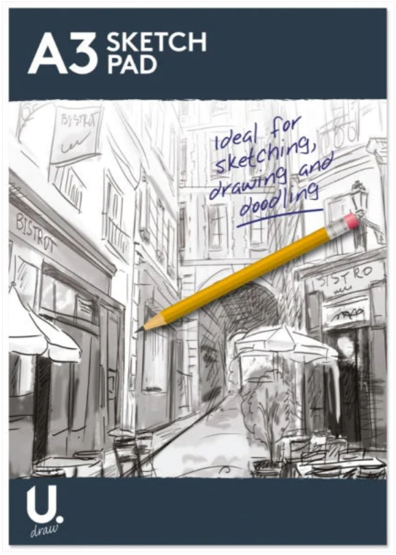 A3 Sketch Pad Drawing Doodling Artist Book