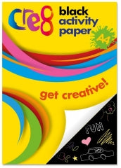 A4 Black Activity Paper 60 sheets