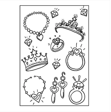 A4 Colouring Fun for Girls Book