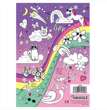 A4 Colouring Fun for Girls Book