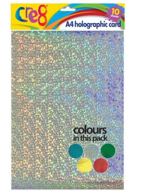 A4 Holographic Card, 10 sheets