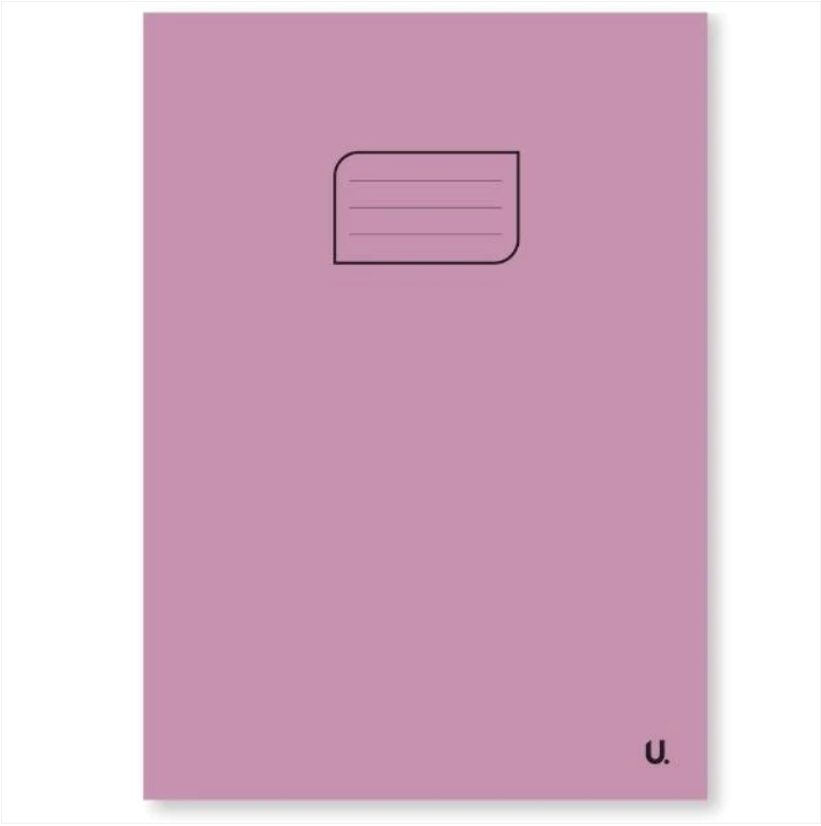 A4 Plain Exercise Book Home Office School Stationery