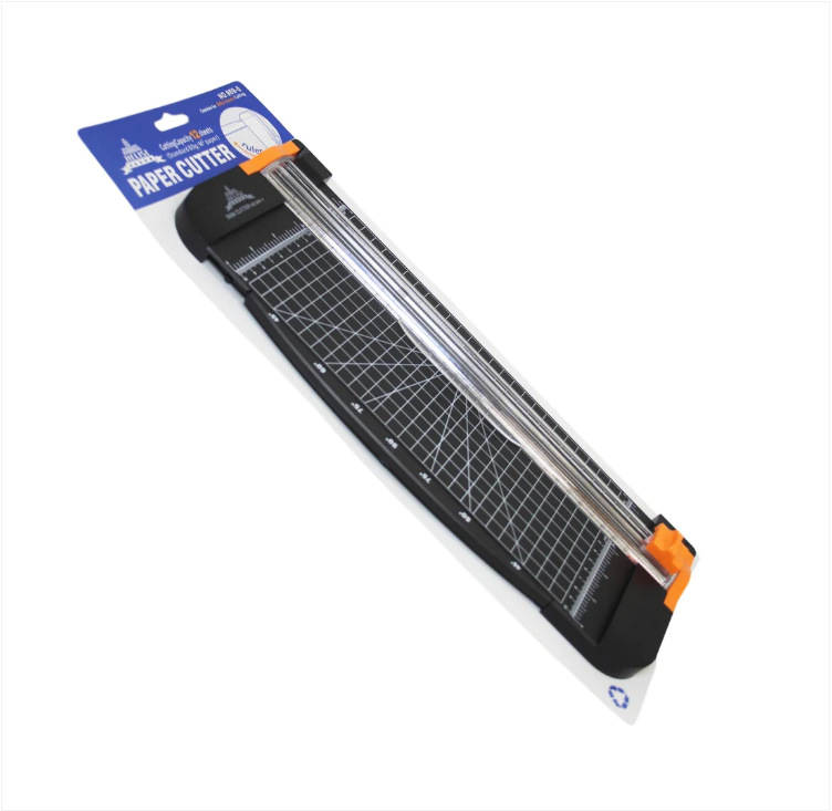 A4 Precision Paper Cutter Guillotine 12 Sheet Cutting Capacity Heavy Duty Paper Cutter