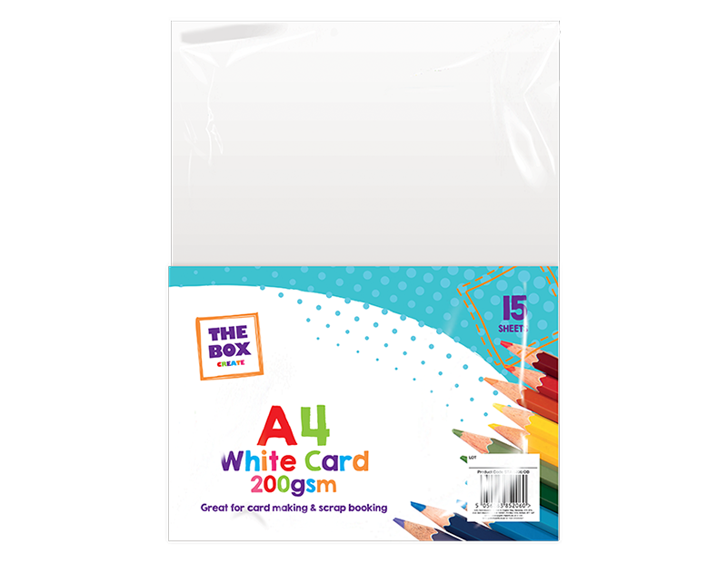 A4 White Card 15pk