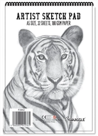 A5 Artist Sketch Book Art Crafts School College Home