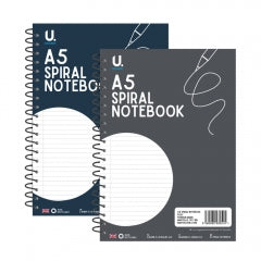 A5 Spiral Notepad Asst 1