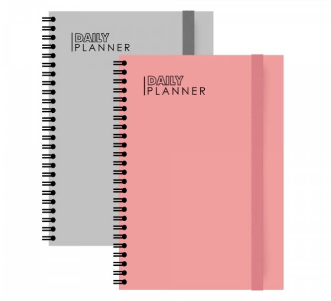 A5 Spiral Weekly Planner in CDU, Undated