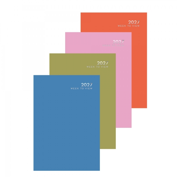 A5 WTV Colour Block Diary in CDU