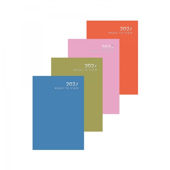 A6 WTV Colour Block Diary in CDU