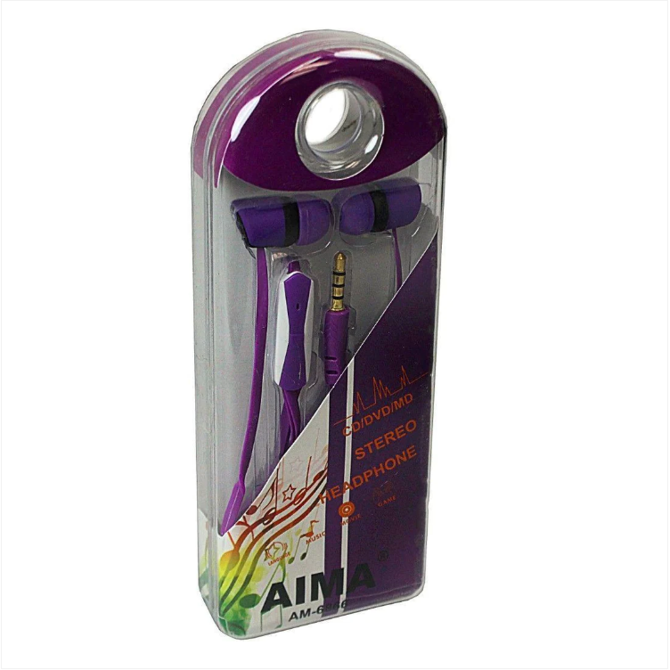 AIMA CD/DVD/MD Stereo Earphones