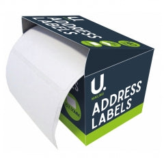 Address Labels on Roll in CDU 140 Labels