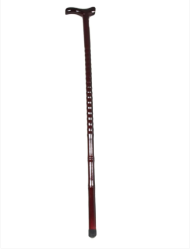 Adults Wooden Dark Brown Walking Stick High Quality 90cm