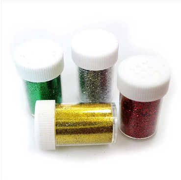 Art And Crafts 4 Assorted Colour Creative Fun Glitter Shakers 1 Pack