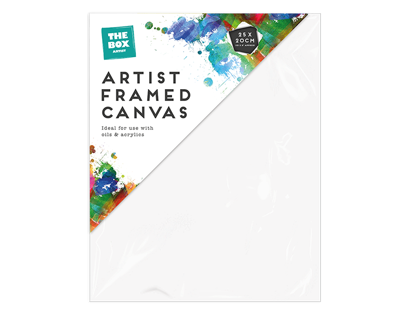 Artist Framed Canvas 25cm x 20cm