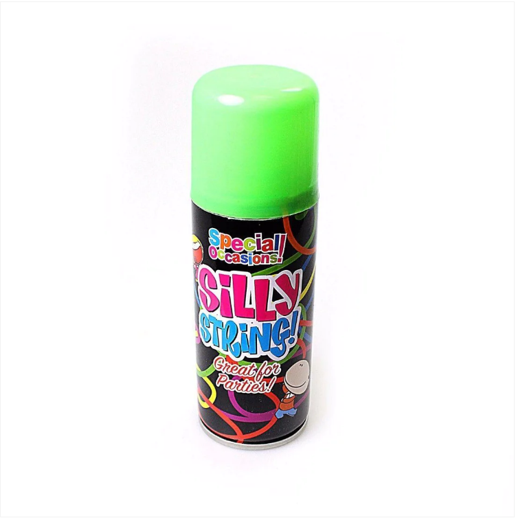 Assorted Colours Silly String For Special Occasions Parties