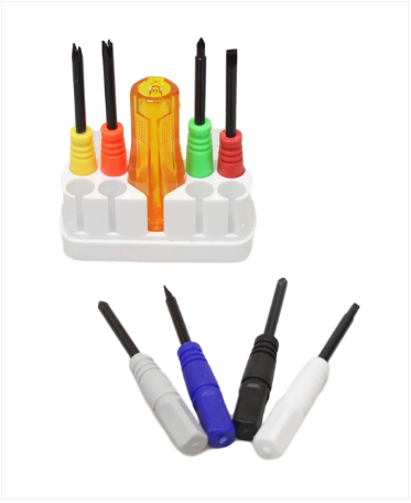 Assorted Precision Screwdriver Set Indoor Outdoor Builders DIY Screw Set 8 Pack