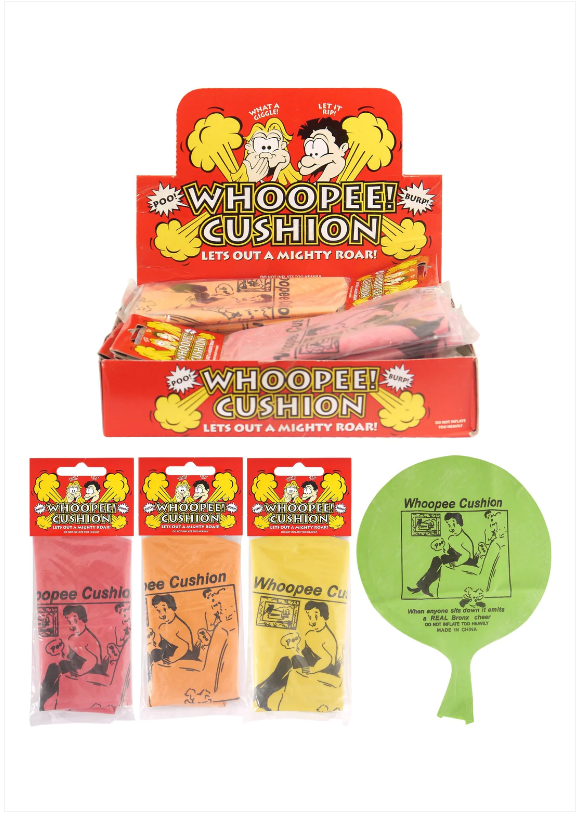 Assorted Whoopee Cushion Practical Office Joke Kids Fake Fart Toy 16.5cm