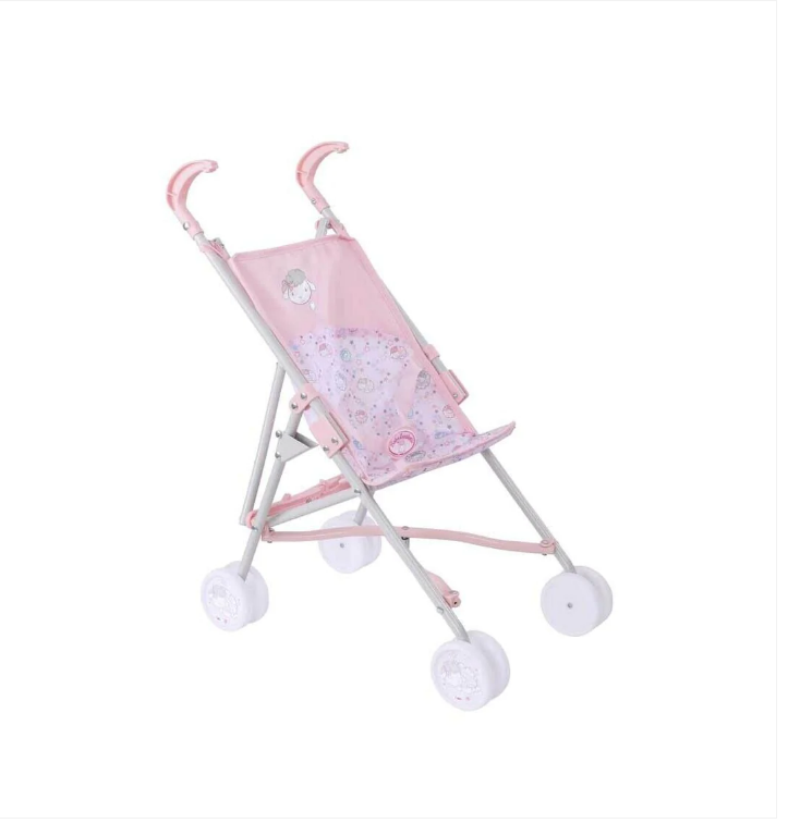 Baby Annabell Childrens Pink Baby Stroller Indoor/Outdoor Buggy Pram