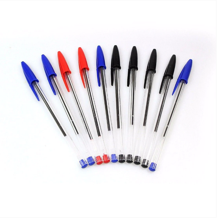 Ballpoint Pens Pack of 10 Assorted Colours