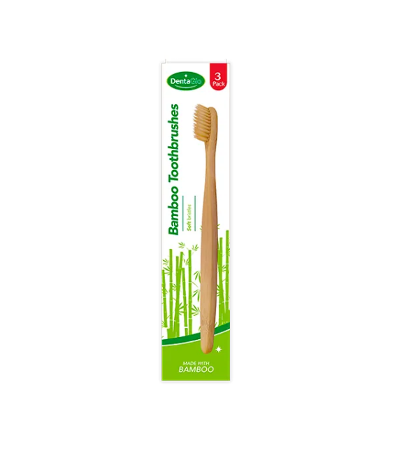 Bamboo Toothbrushes 3pk