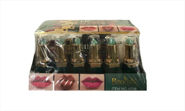 Baolishi Lipstick Assorted Colours Box of 24
