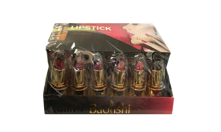 Baolishi Lipstick Assorted Colours Box of 24