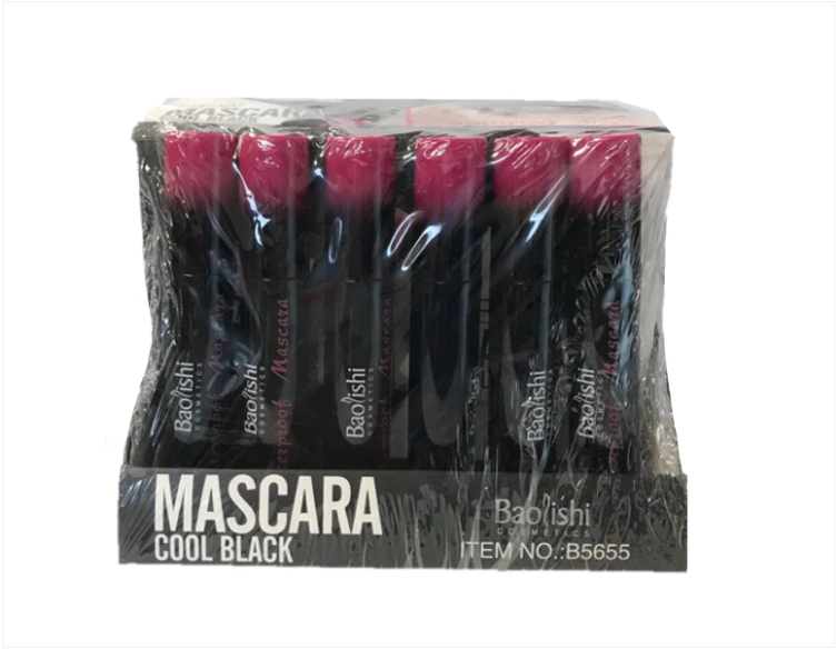 Baolishi Waterproof Mascara Cool Black Box of 24