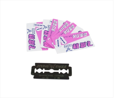 Barbers Men's Cut Shaving Razor Blades 200 Pieces