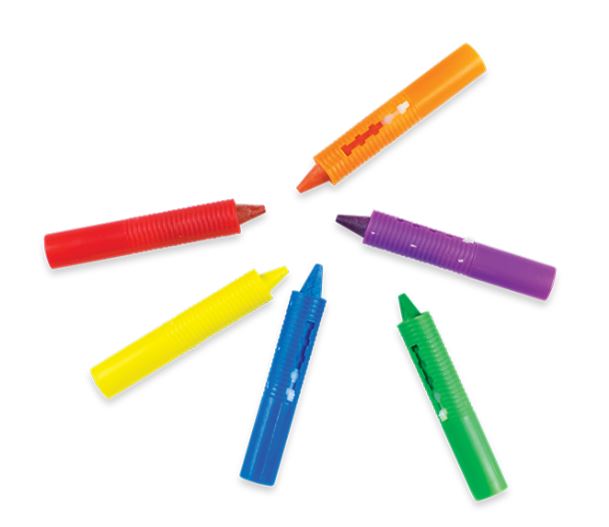 Bath Crayons - 6 Pack