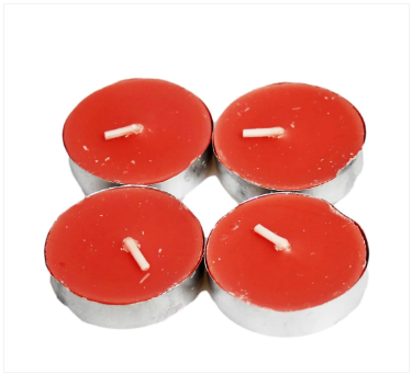 Beautifully Berries Scented Opella Fragranced 12 Tealight Candles 3.5 Hour Burn Time