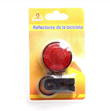 Bicycle Reflector Red Bicycle Motorbike