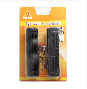 Bicycle Rubber Grip Handles Sweat Free 9 Arrow Grip Handles 2 Pack