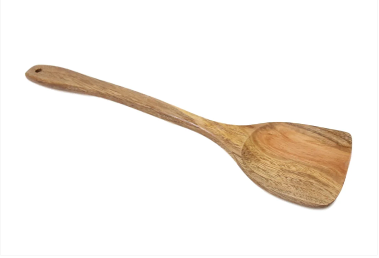 Big Wooden Spoon Cooking Baking Kitchen Multipurpose Use 34cm